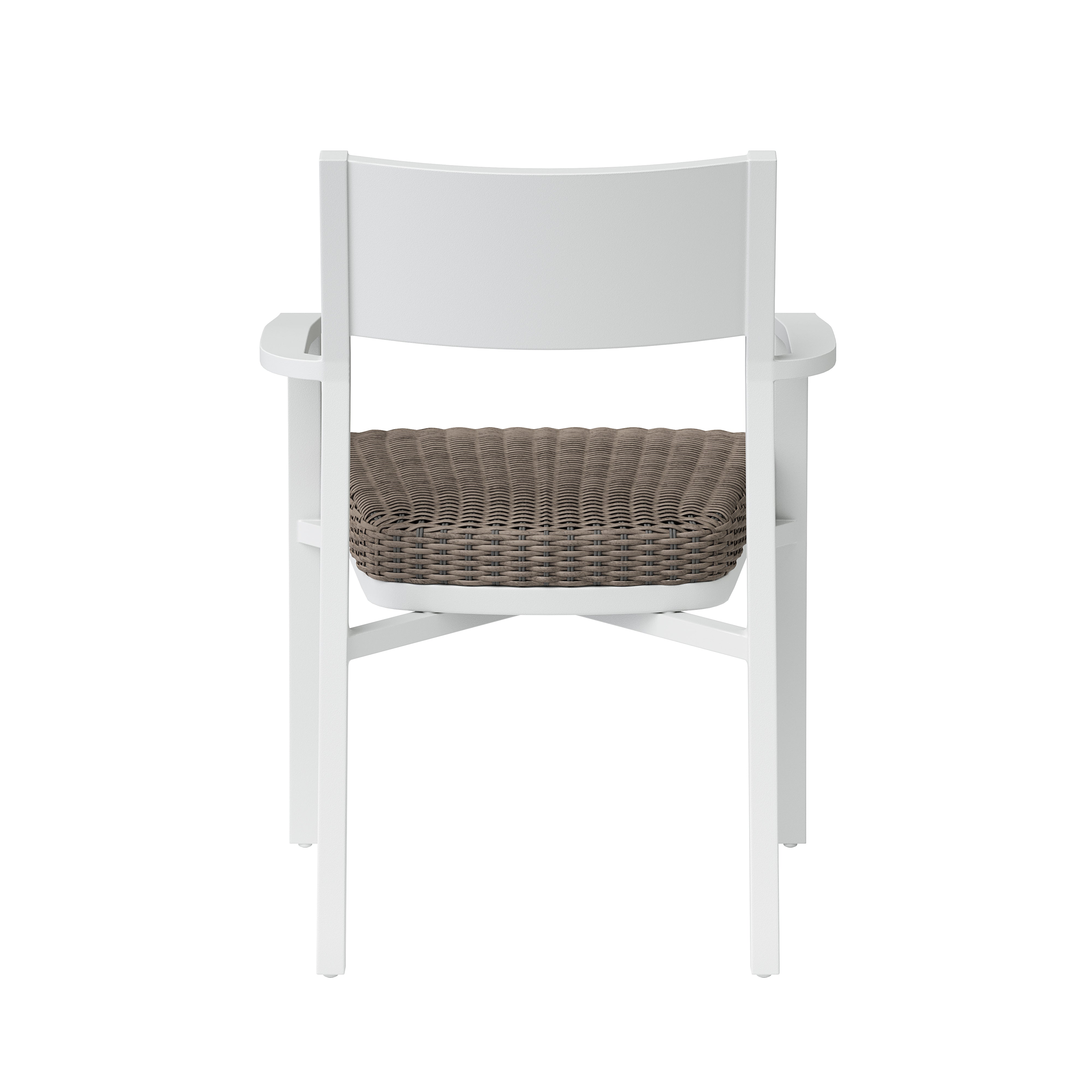 Marina Stack Mixed Media Wicker Dining Chair