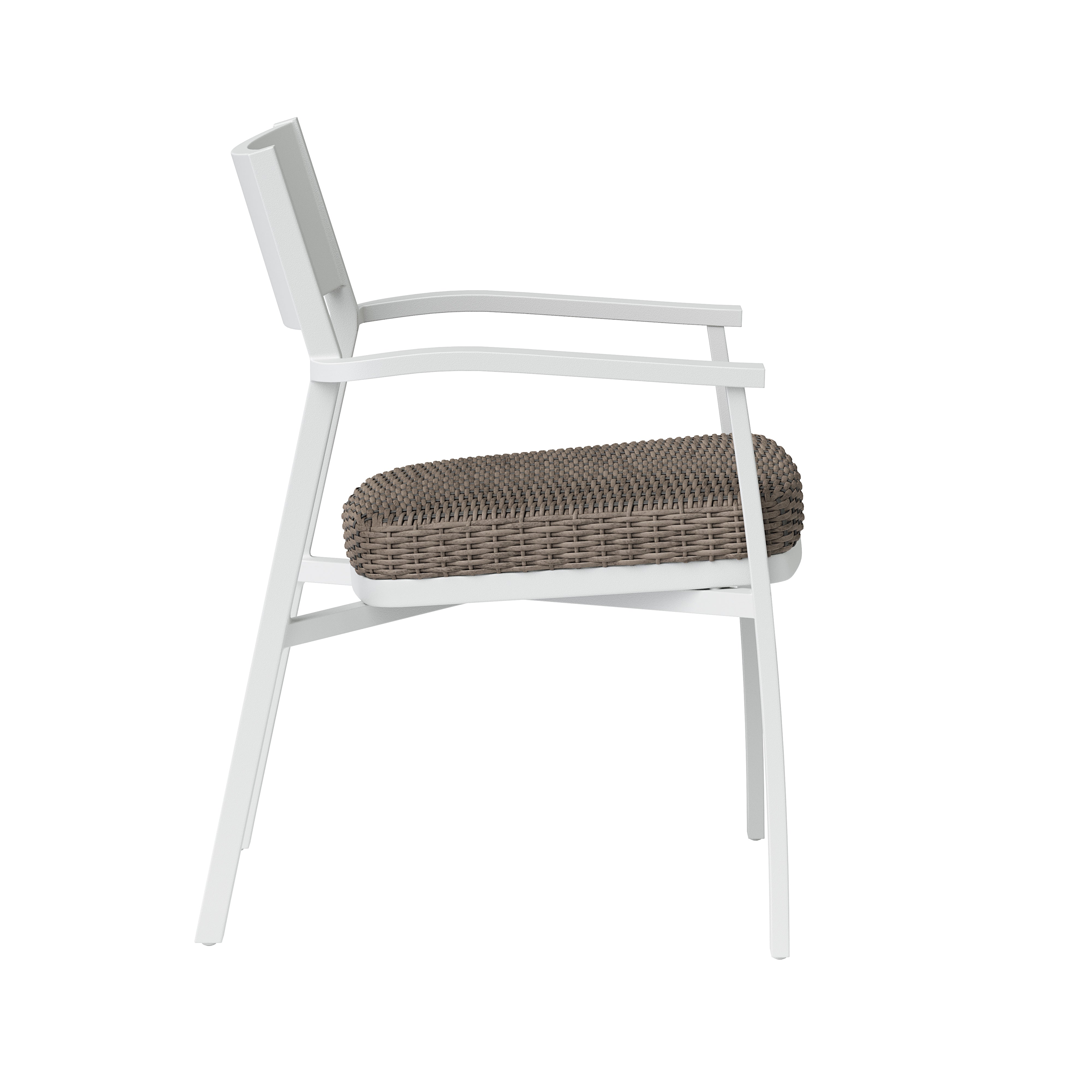 Marina Stack Mixed Media Wicker Dining Chair