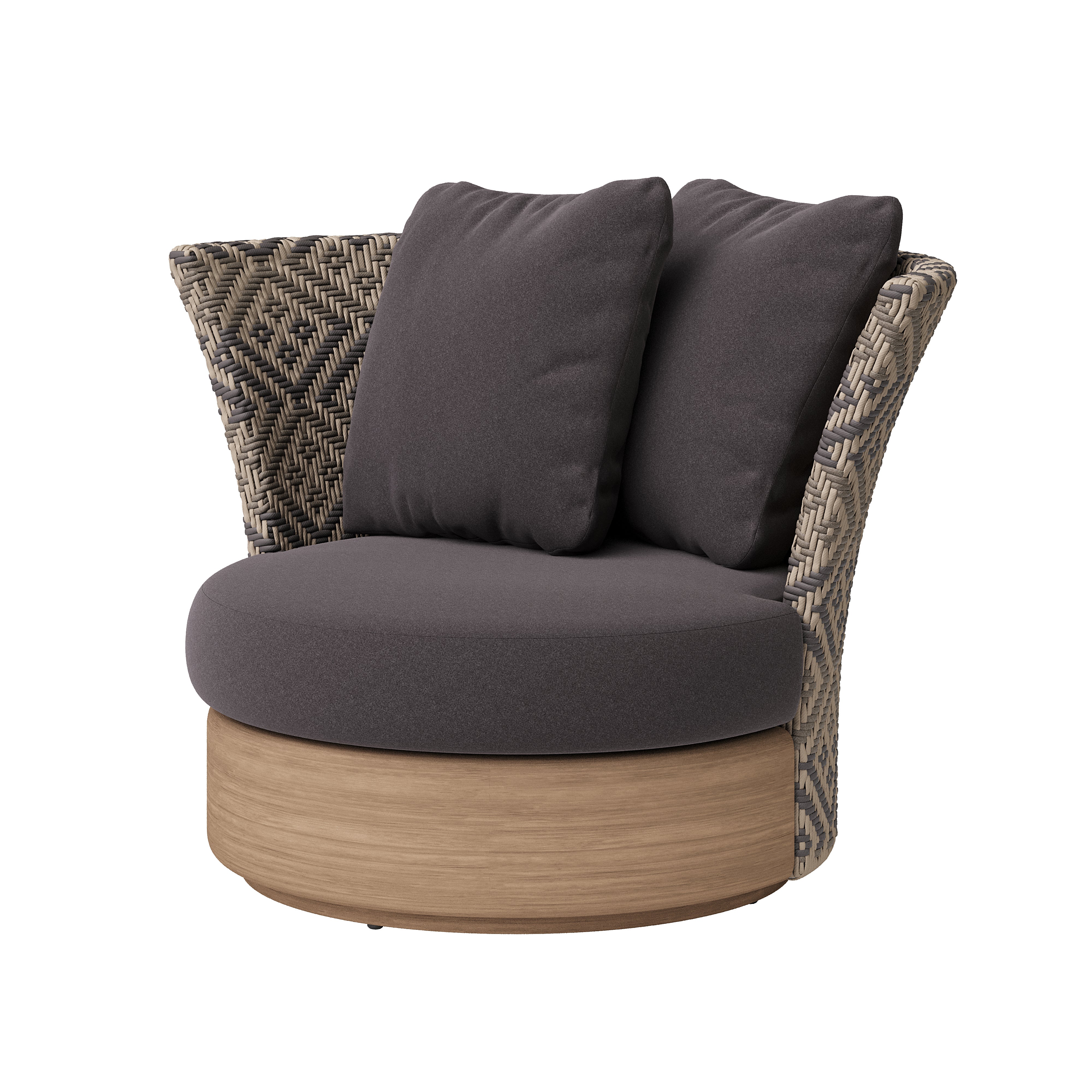 Claudia Swivel Chair (Sun & Stone Series)
