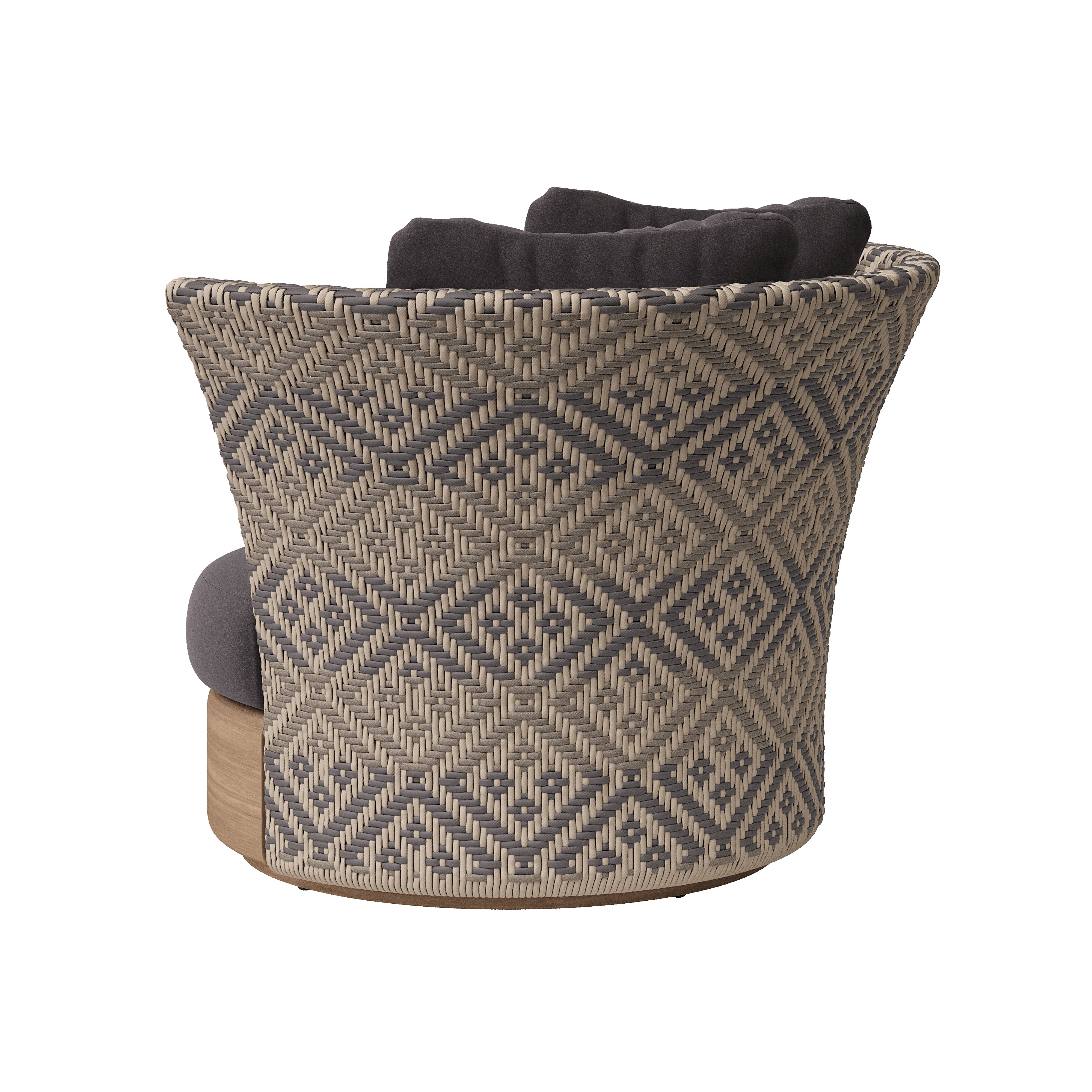 Claudia Swivel Chair (Sun & Stone Series)