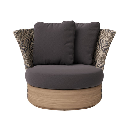Claudia Swivel Chair (Sun & Stone Series)