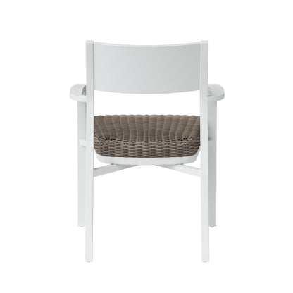 Marina Stack Mixed Media Wicker Dining Chair