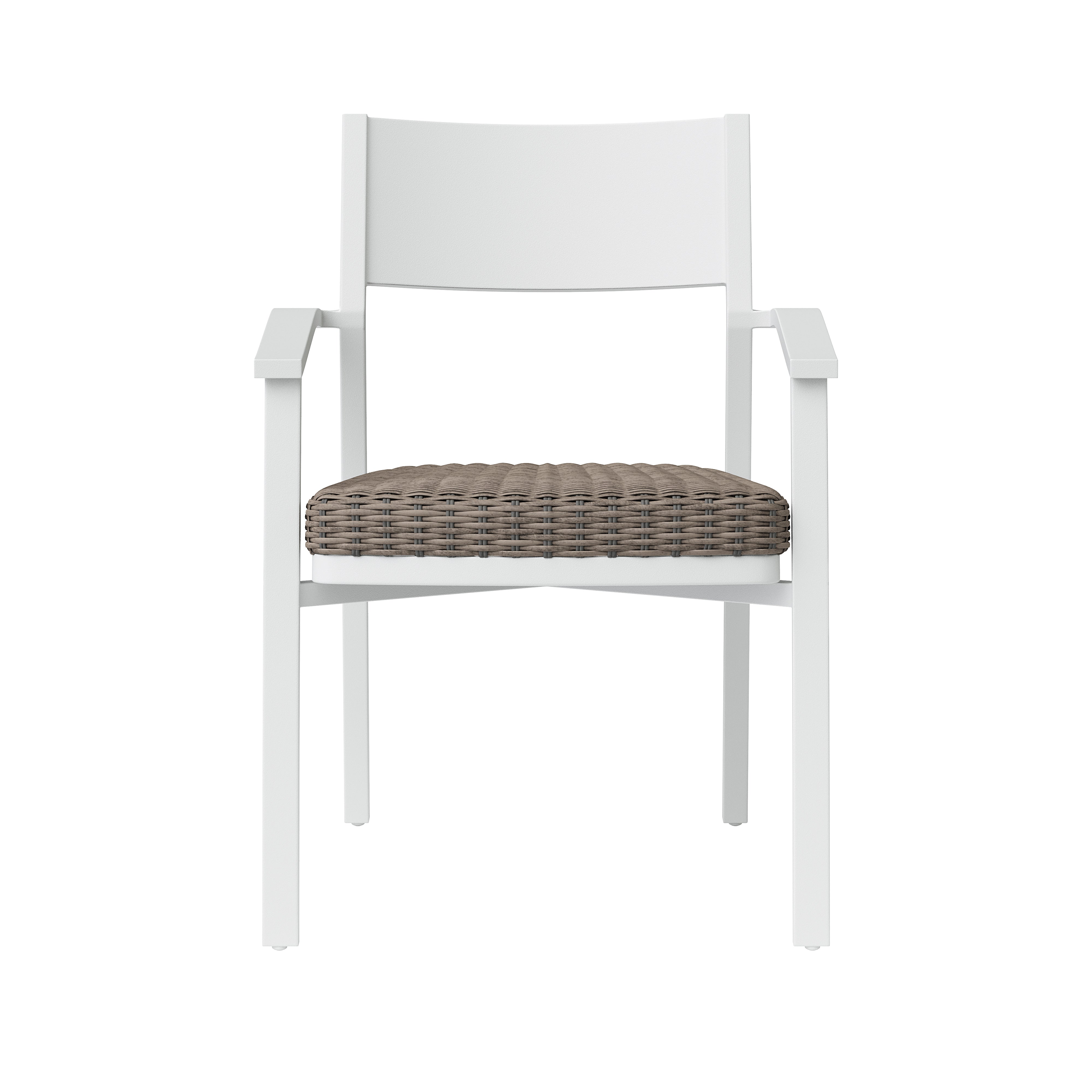 Marina Stack Mixed Media Wicker Dining Chair
