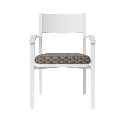 Marina Stack Mixed Media Wicker Dining Chair